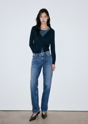 MANGO Regular Jeans 'LEO' in Blue: front