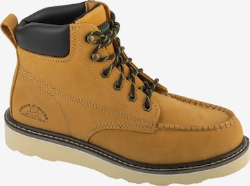 Bottines à lacets 'Kadmiel - Grand Creek' SKECHERS en marron : devant