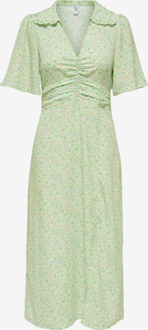 Robe-chemise 'EVERLY' ONLY en vert : devant