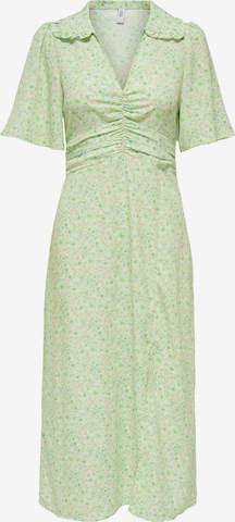 ONLY Shirt Dress 'EVERLY' in Green: front