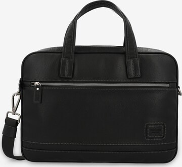 Picard Document Bag 'Breakers' in Black: front