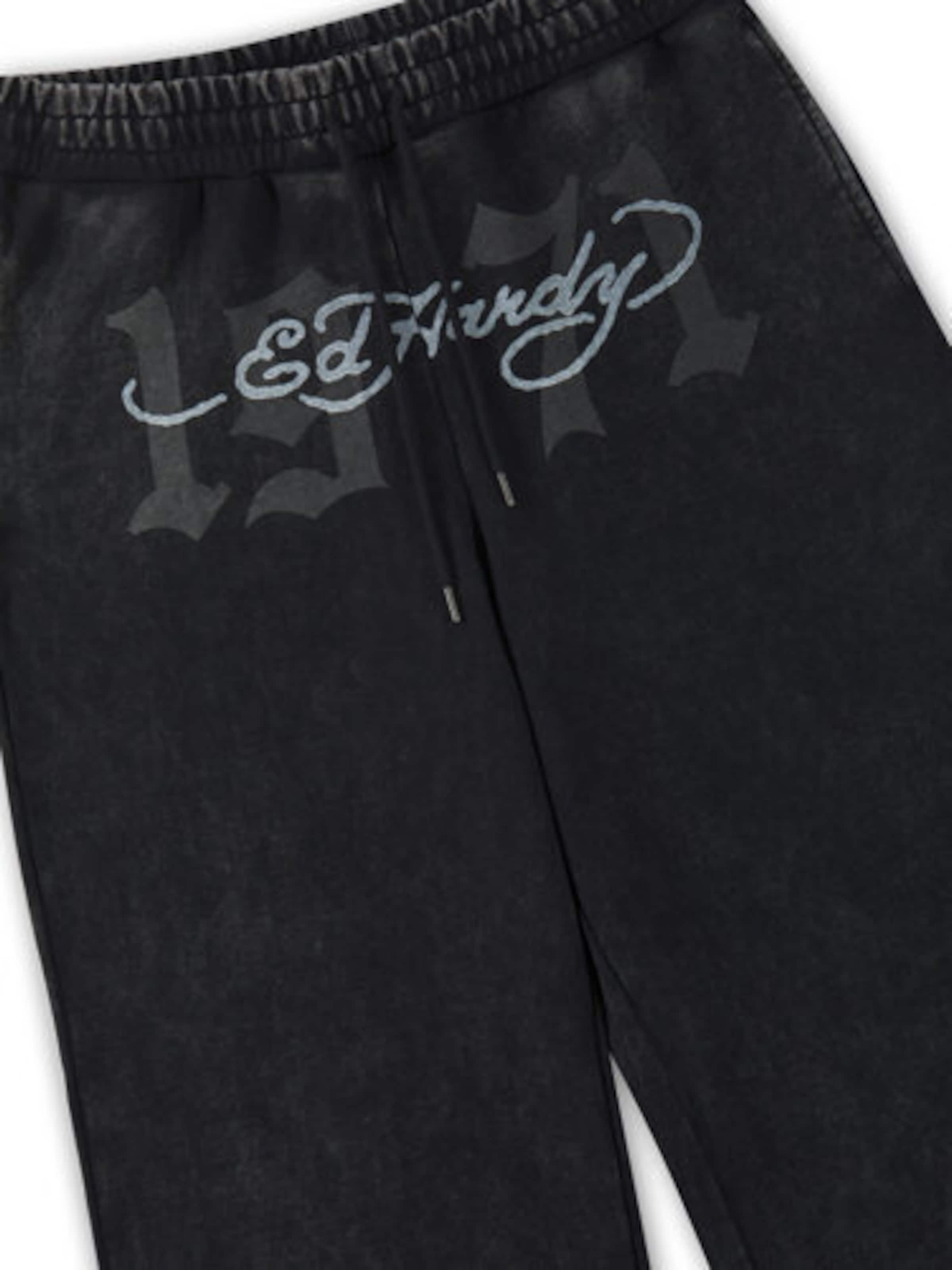 Ed Hardy Широкий Штаны '1971' в Черный