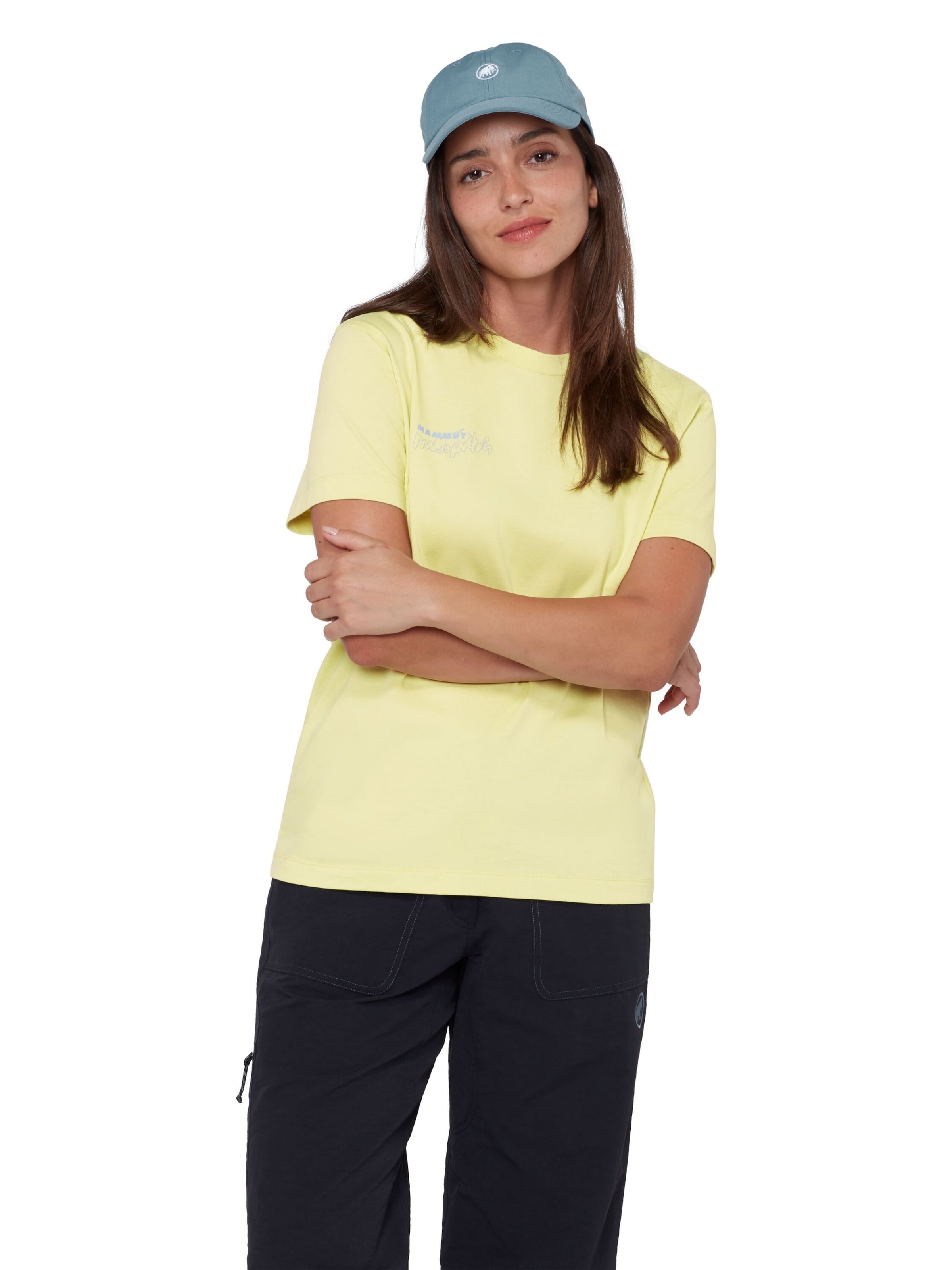 MAMMUT Performance Shirt in Yellow: front