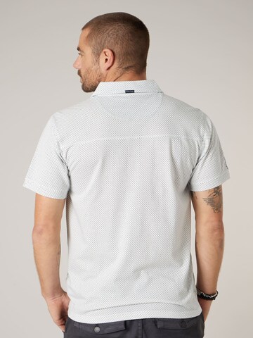 T-Shirt 'Rainleso' Deeluxe en blanc