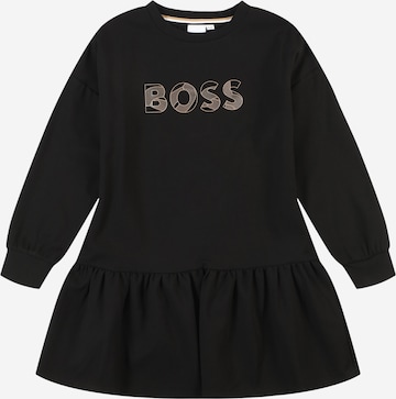 BOSS Kidswear Šaty - Čierna: predná strana