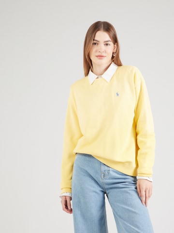 dzeltens Polo Ralph Lauren Sportisks džemperis: no priekšpuses