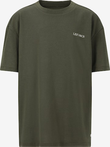 Les'Arcs Performance shirt 'Tynan' in Green: front
