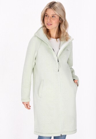 Veste en polaire Schmuddelwedda en vert : devant