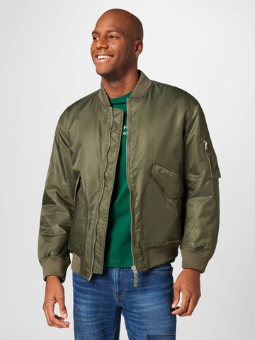 Marc O'Polo DENIM Between-Season Jacket in Green: front