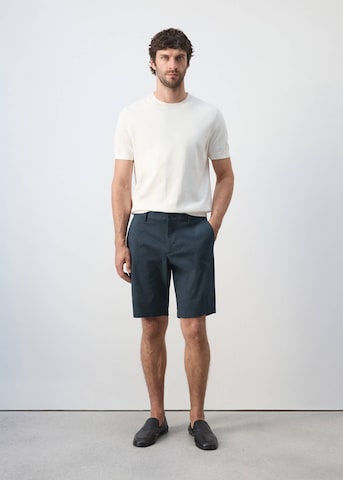 MANGO MAN Slim fit Chino Pants 'Gracia' in Blue