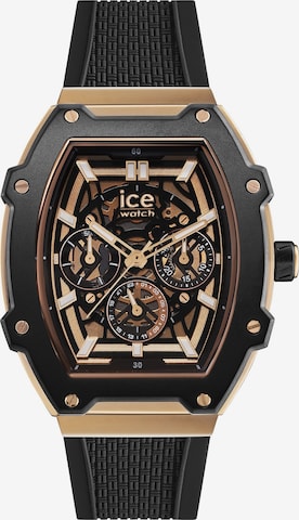 ICE WATCH Analoguhr in Schwarz: Vorderseite