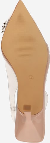 Décolleté sling 'Dixie' di Dorothy Perkins in beige