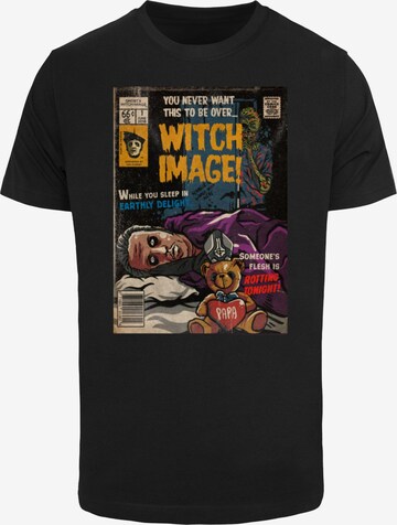 Maglietta 'Ghost - Witch image' di Merchcode in nero: frontale