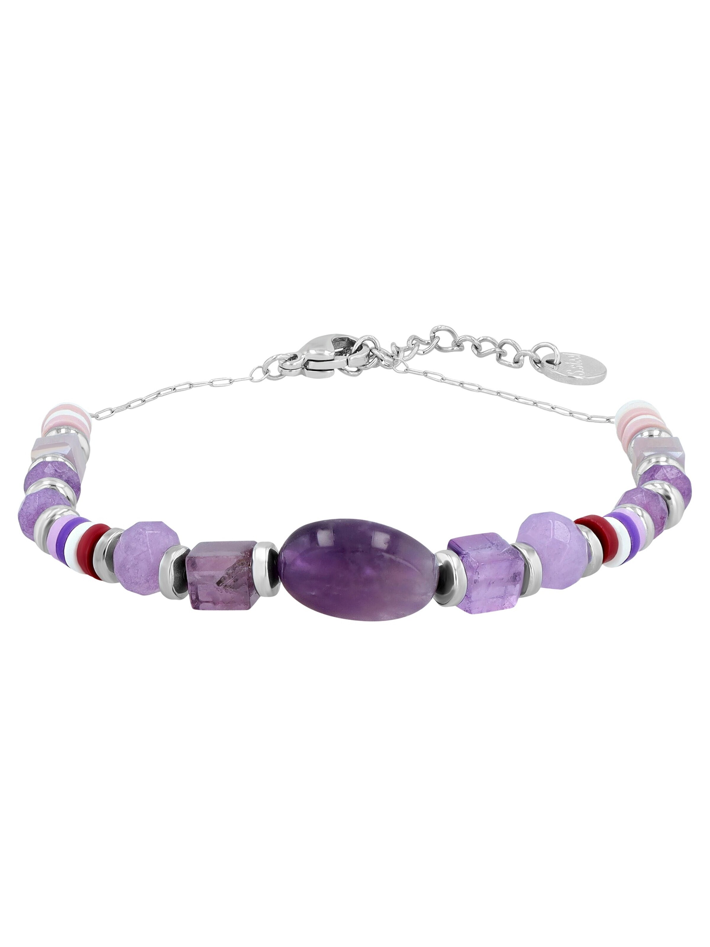 Akzent Bracelet 'Lowy, wasserfest' in Silver