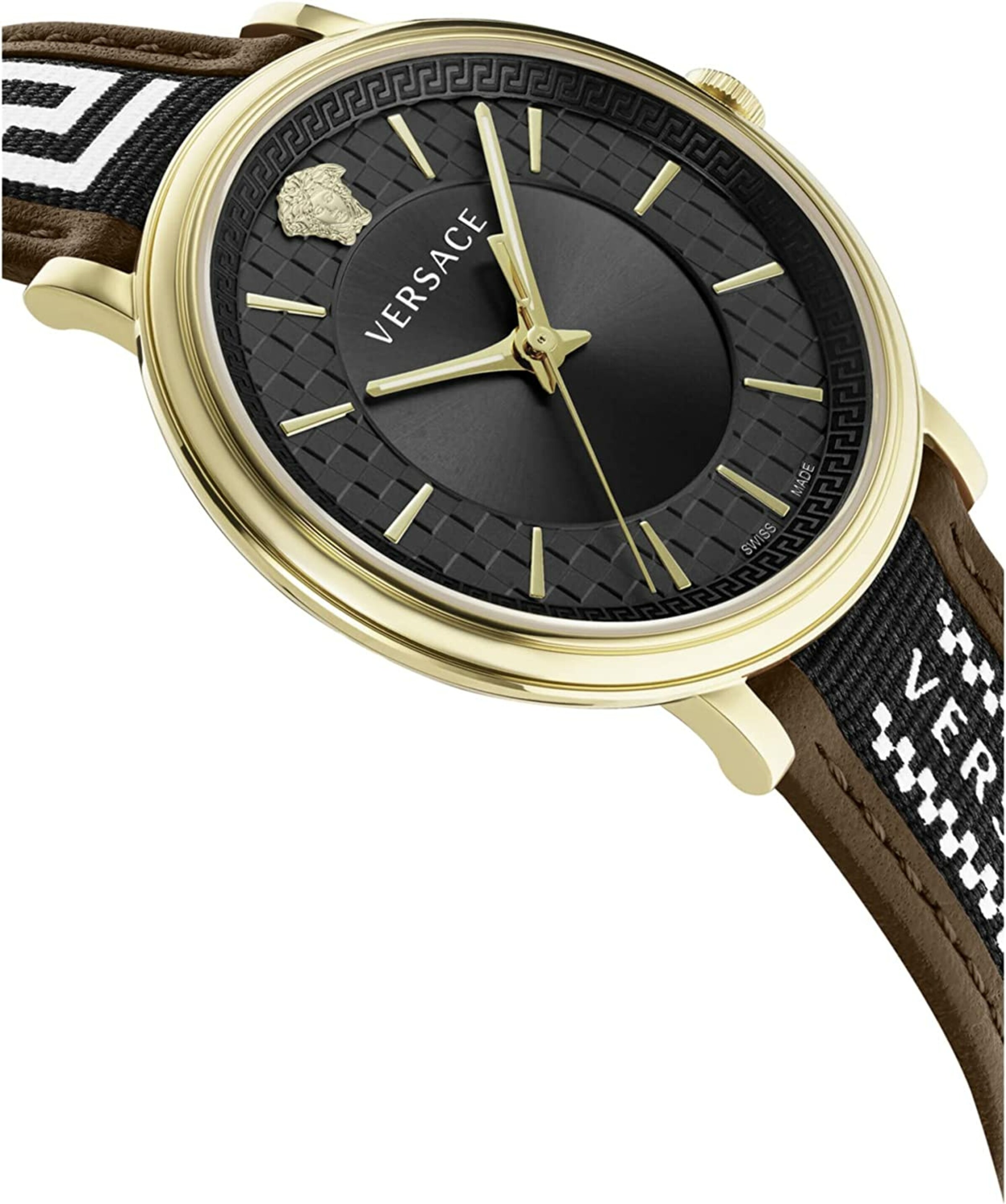 VERSACE Analog Watch in Black