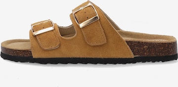VENEZIA Mules 'Venezia' in Brown: front