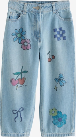 mėlyna Next Laisvas Džinsai: priekis