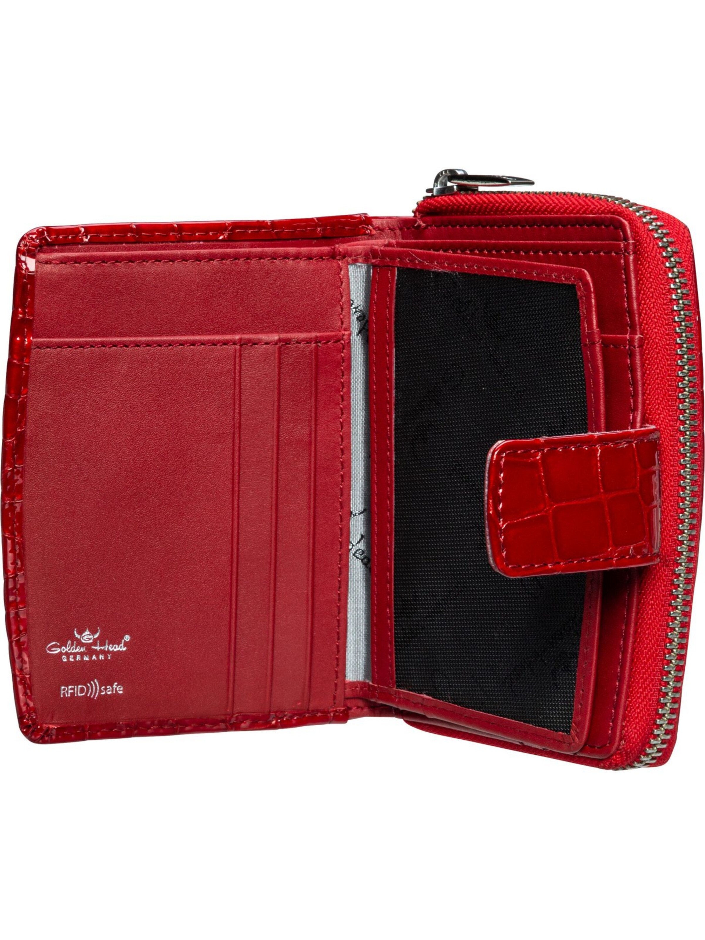 GOLDEN HEAD Wallet 'Cayenne' in Red