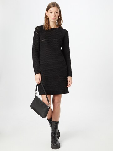 VILA Knit dress 'LIOMY' in Black