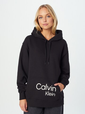 Calvin Klein Jeans Sweatshirt in Black: front