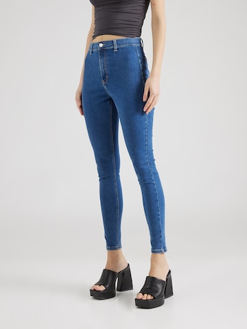 TOPSHOP Skinny Jeans 'Joni' in Blue: front