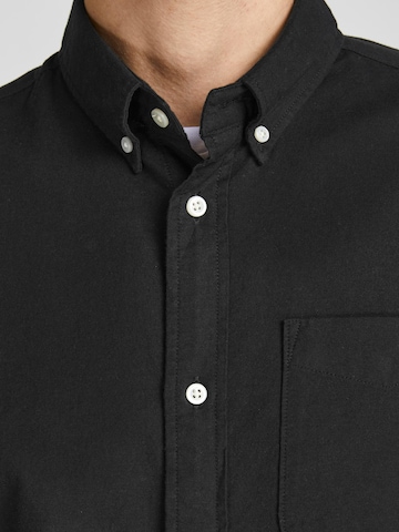 JACK & JONES Regularny krój Koszula 'Brook' w kolorze czarny