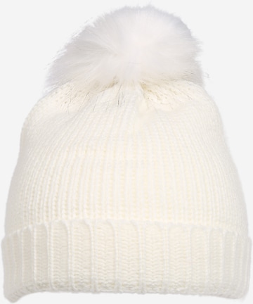 BLUE SEVEN Beanie in White: front