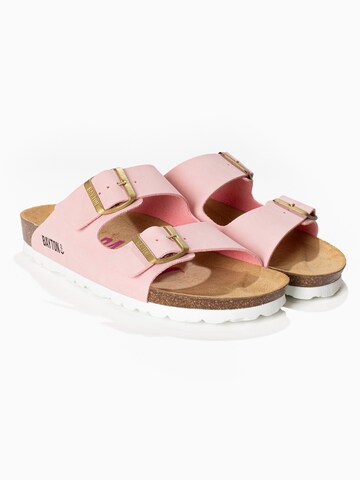Bayton Pantoletter 'Athena' i pink