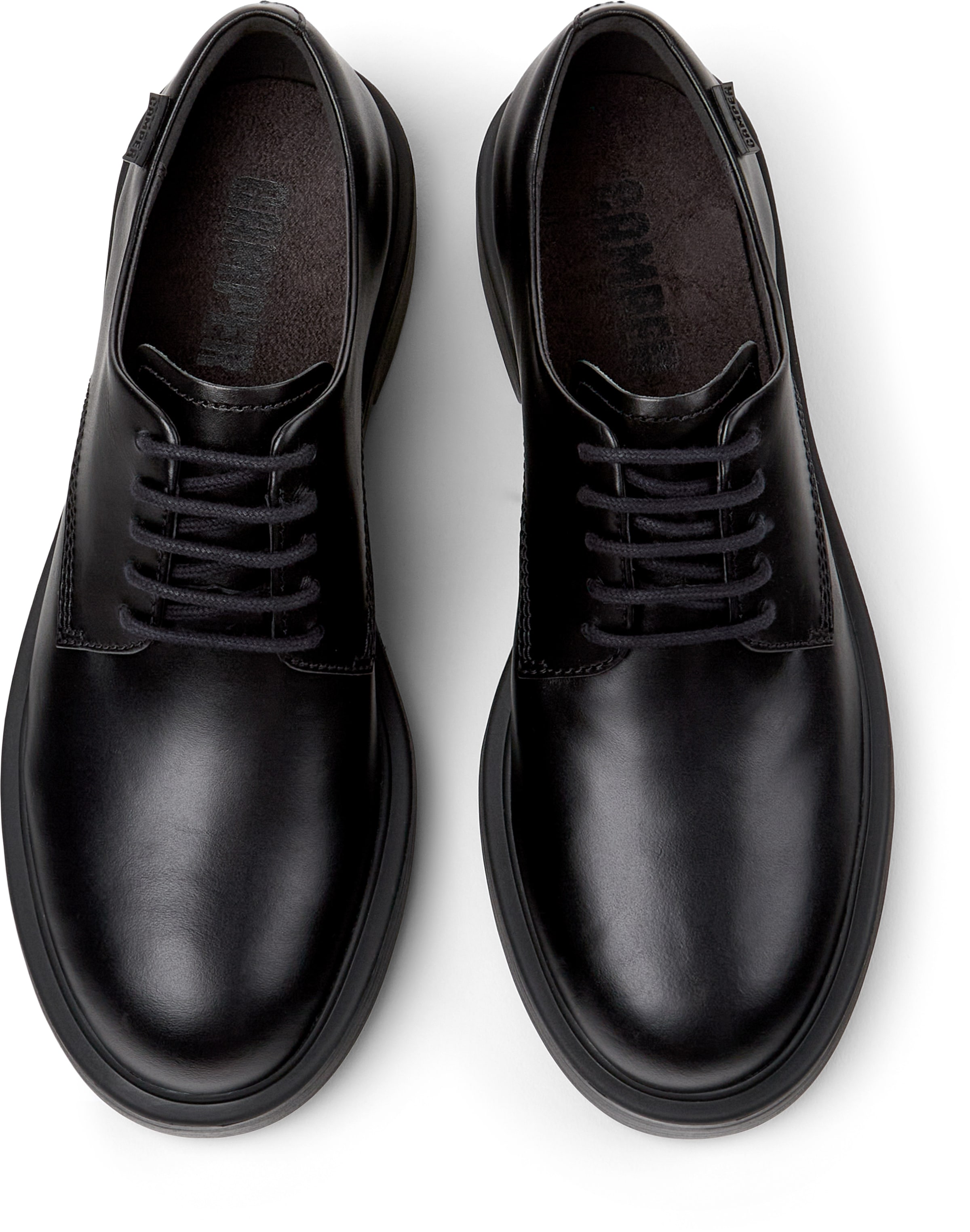 CAMPER Snøresko 'Dean' i sort