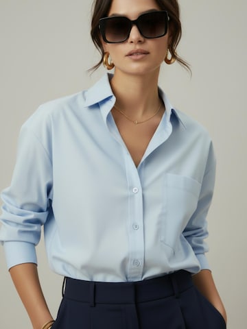 WEARABLE STORIES Blouse 'Luna' in Blauw