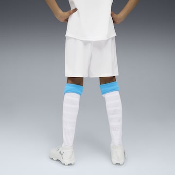 Regular Pantalon de sport 'Olympique de Marseille 25/26' PUMA en blanc