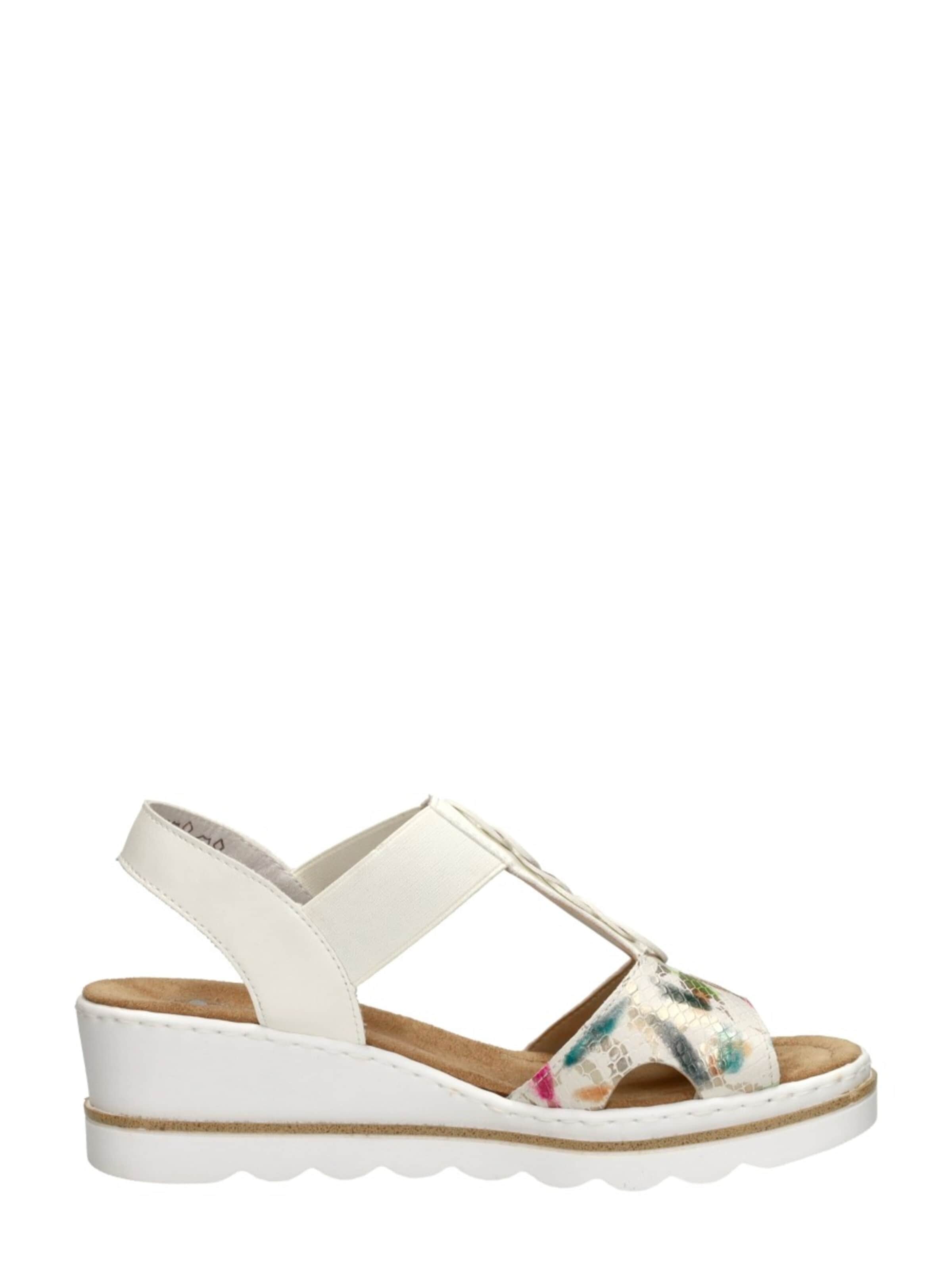 Rieker Sandal 'Sandalen Hak' in White