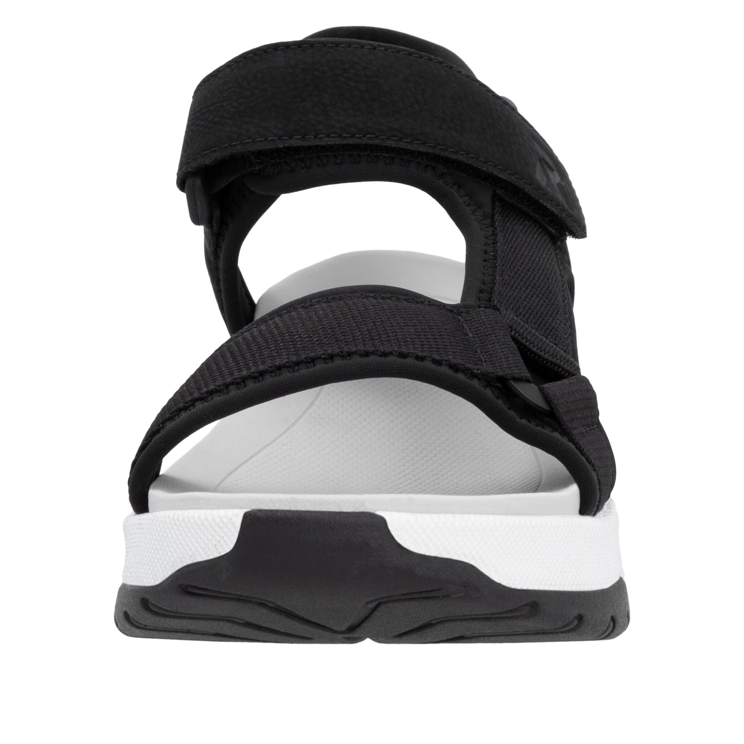 Rieker Sport Hiking Sandals in Black