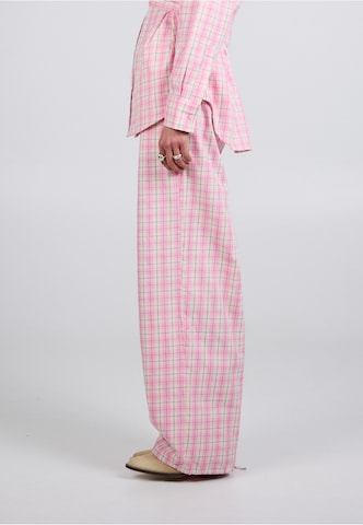 Regular Pantalon 'Elior' OH APRIL en rose