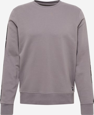 Sweat-shirt HOLLISTER en gris : devant