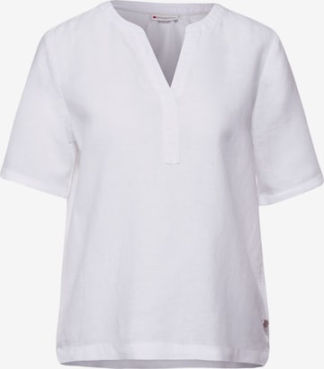 STREET ONE חולצות נשים בלבן: מלפנים