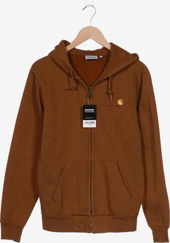 Carhartt WIP Sweatshirt & Zip-Up Hoodie in S in Brown: front