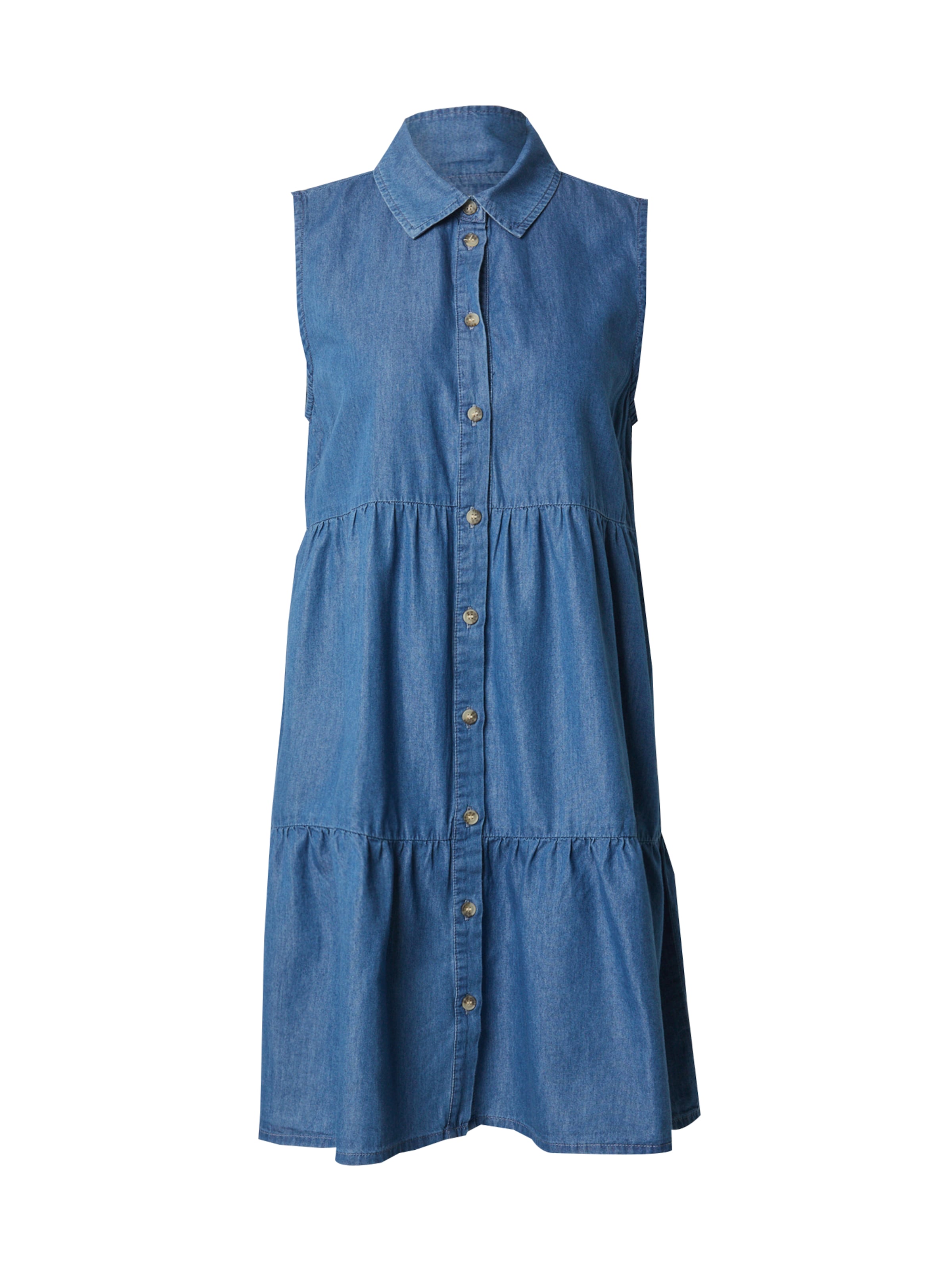 ONLY - Vestido camisero 'ONLBea' en azul: frente