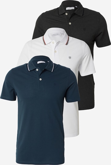 JACK & JONES Majica 'JWHPAULOS' veličine S u morsko plava / crna / bijela, Pregled proizvoda