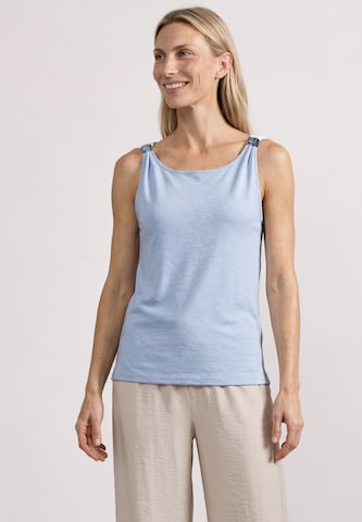 STREET ONE Top in Blau: Vorderseite