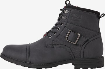 JACK & JONES Veterschoen 'CHICHESTER' in Grijs: voorkant