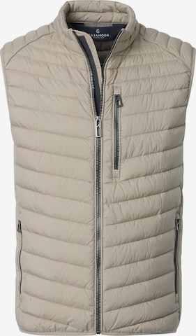 CASAMODA Vest 'Basic' in Beige: front