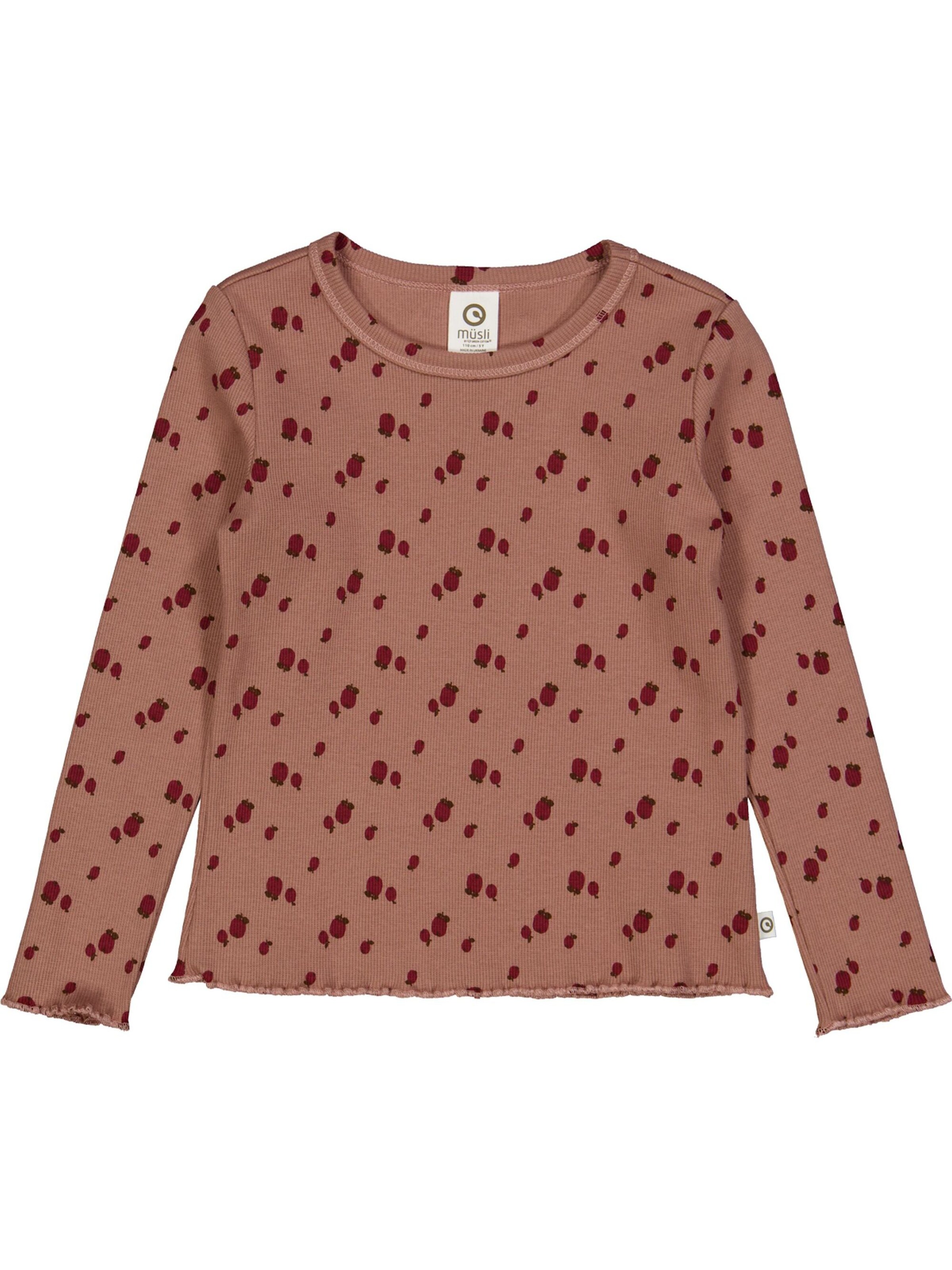 Maglietta di Müsli by GREEN COTTON in rosa: frontale