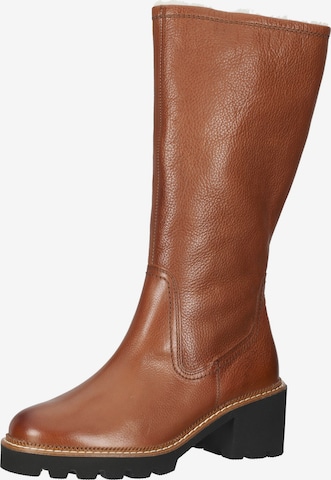 Paul Green Boots in Brown: front