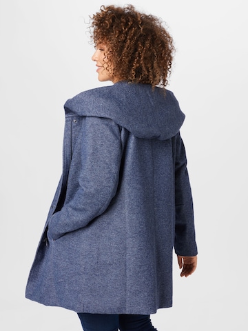 ONLY Carmakoma Between-Seasons Coat 'Sedona' in Blue