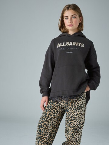 smALLSAINTS Ζακέτα φούτερ σε μαύρο: μπροστά