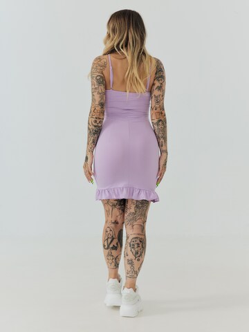 ABOUT YOU x Sharlota Dress 'Eleni' in Purple