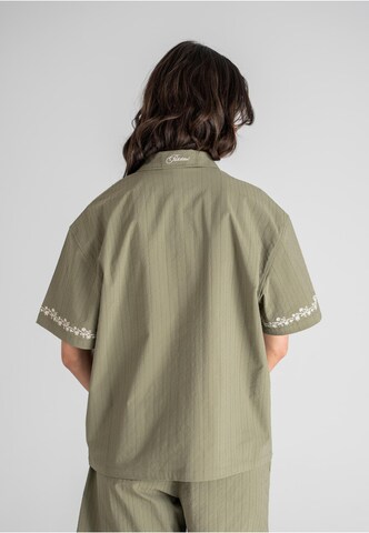 Comfort fit Camicia 'Western' di Prohibited in verde