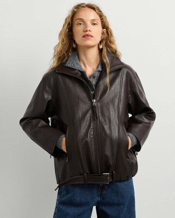 Pepe Jeans Tussenjas 'Lina' in Bruin: voorkant