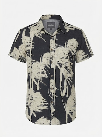 Coupe slim Chemise KOROSHI en noir